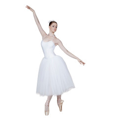 Romantické baletné šaty Sylphide